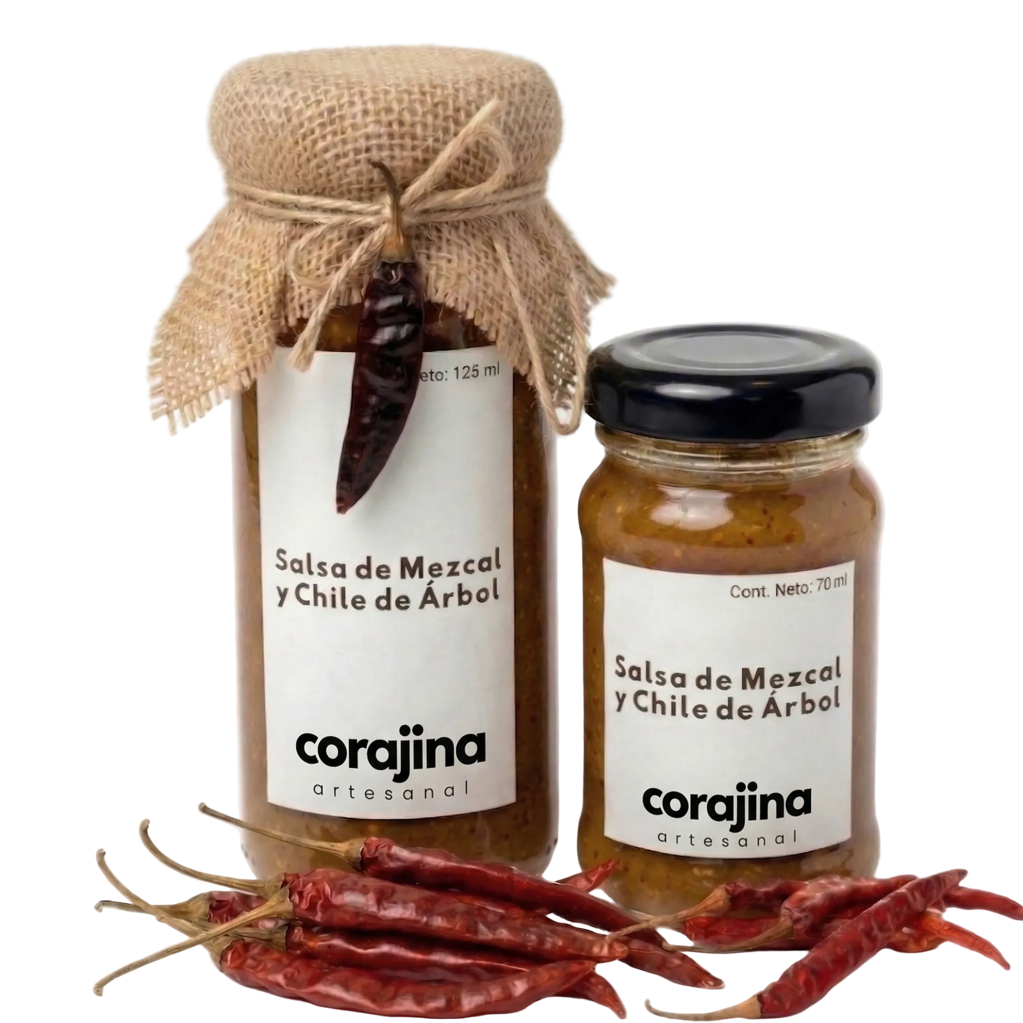 Salsa de Mezcal y Chile de Árbol